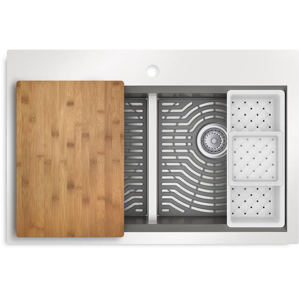 Kohler Task Silicone Sink Mat & Reviews Wayfair